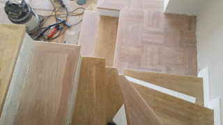 Teñir escalera de madera